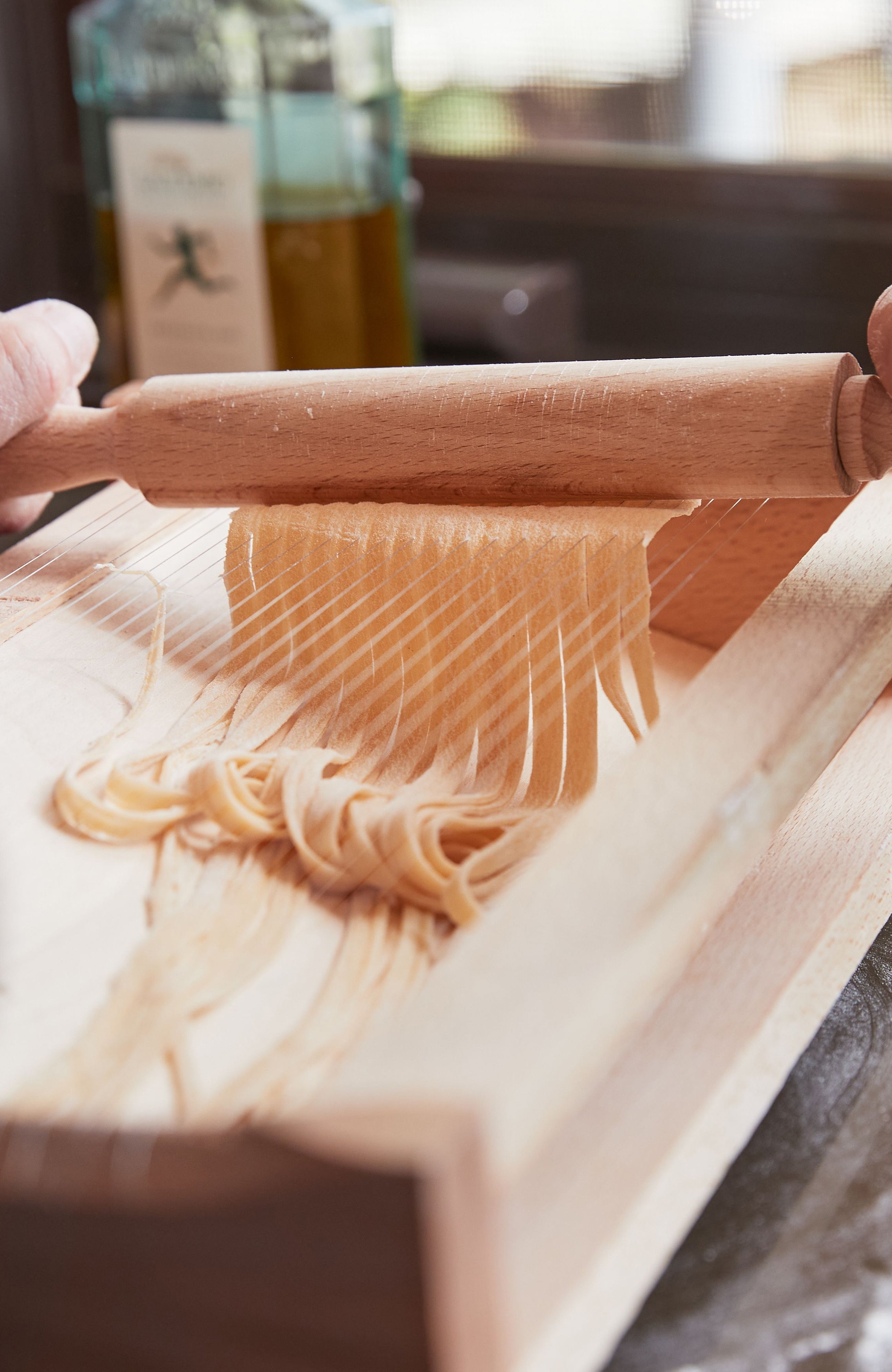 Verve Culture Italian Pasta Chitarra with Rolling Pin | Over The Moon