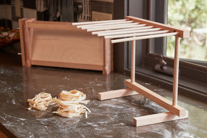 Italian Beechwood Collapsible Pasta Drying Rack