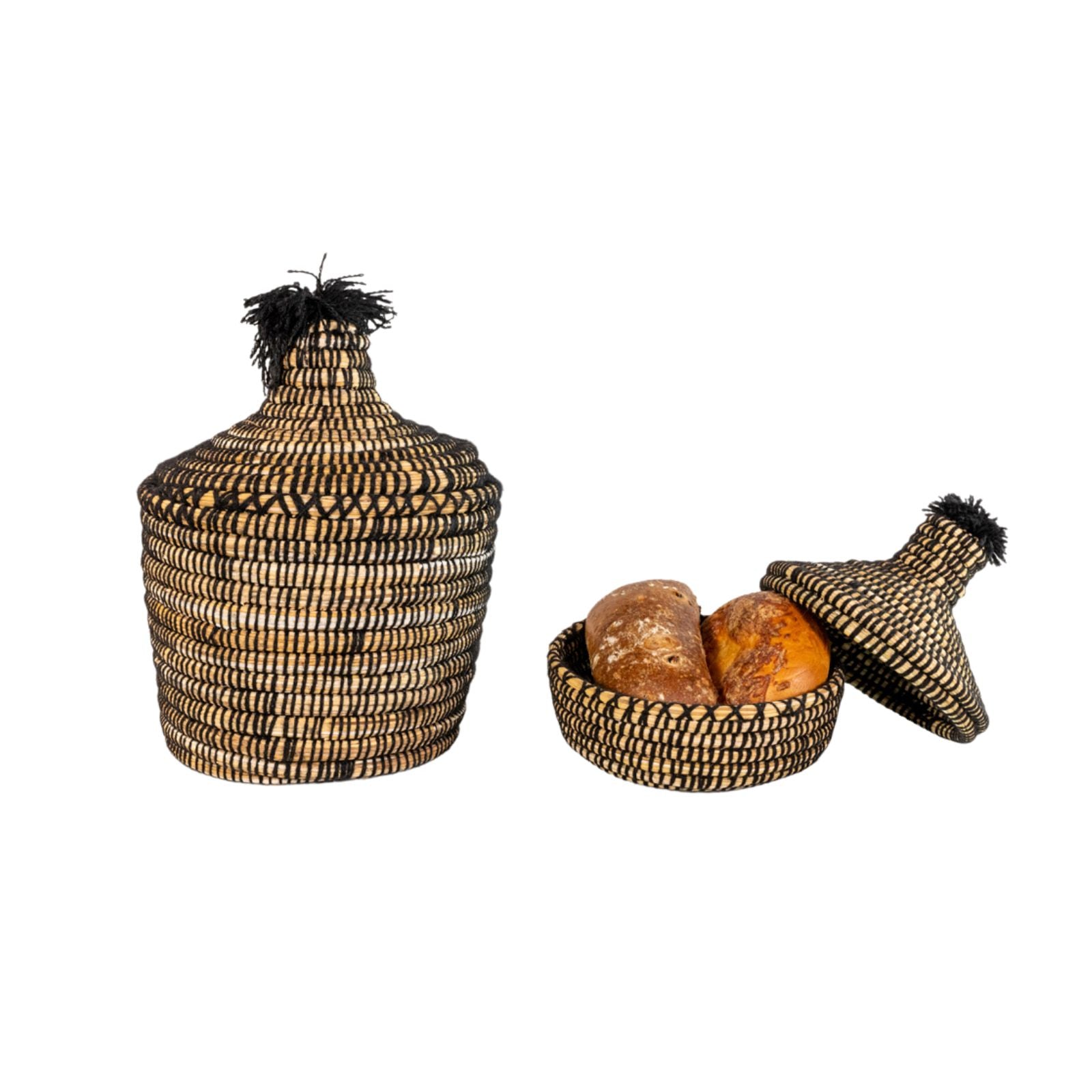 Moroccan Bread Basket, Set of 2