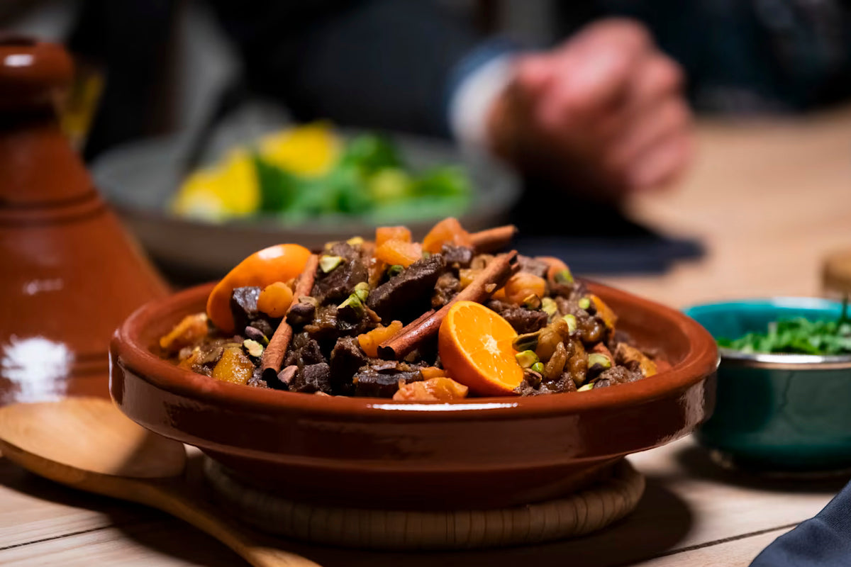 Traditional Moroccan Cooking Tagine for Two