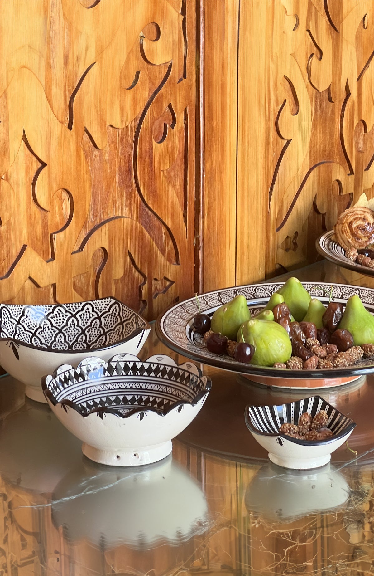 Moroccan Ceramic Nesting Bowls