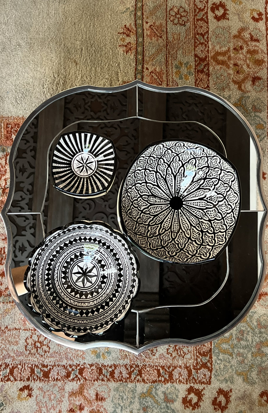 Moroccan Ceramic Nesting Bowls
