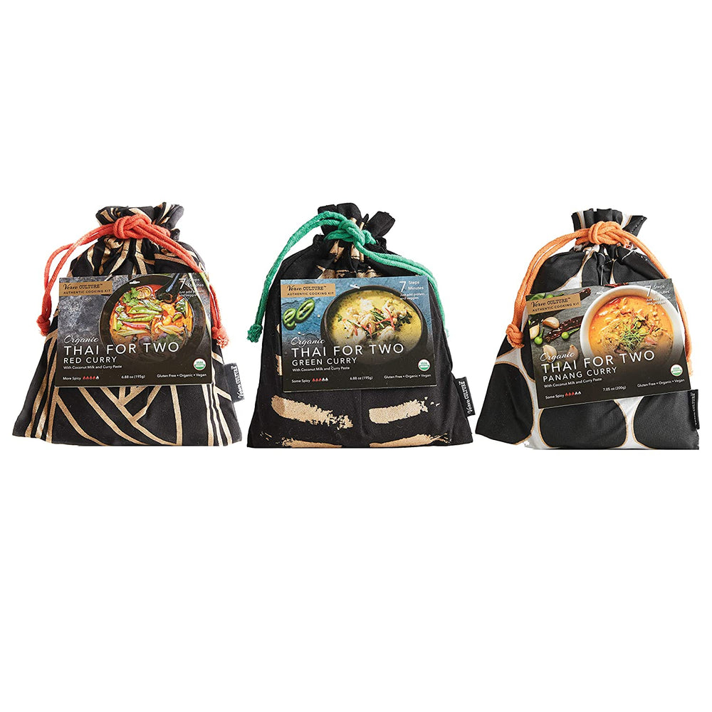 Thai for Two in Organic Curry Sampler, Set of 3