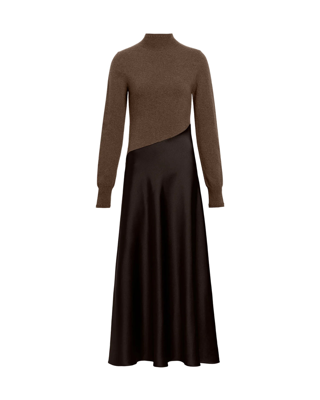 Vera Dress in Dark Fig