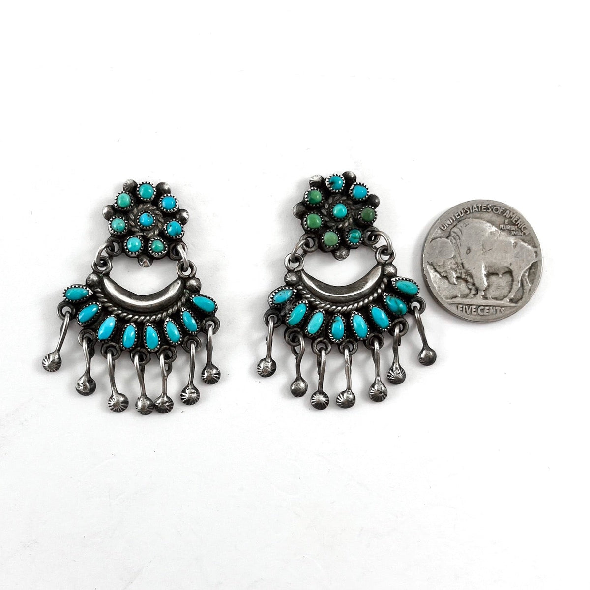 Vintage Petit Point Earrings
