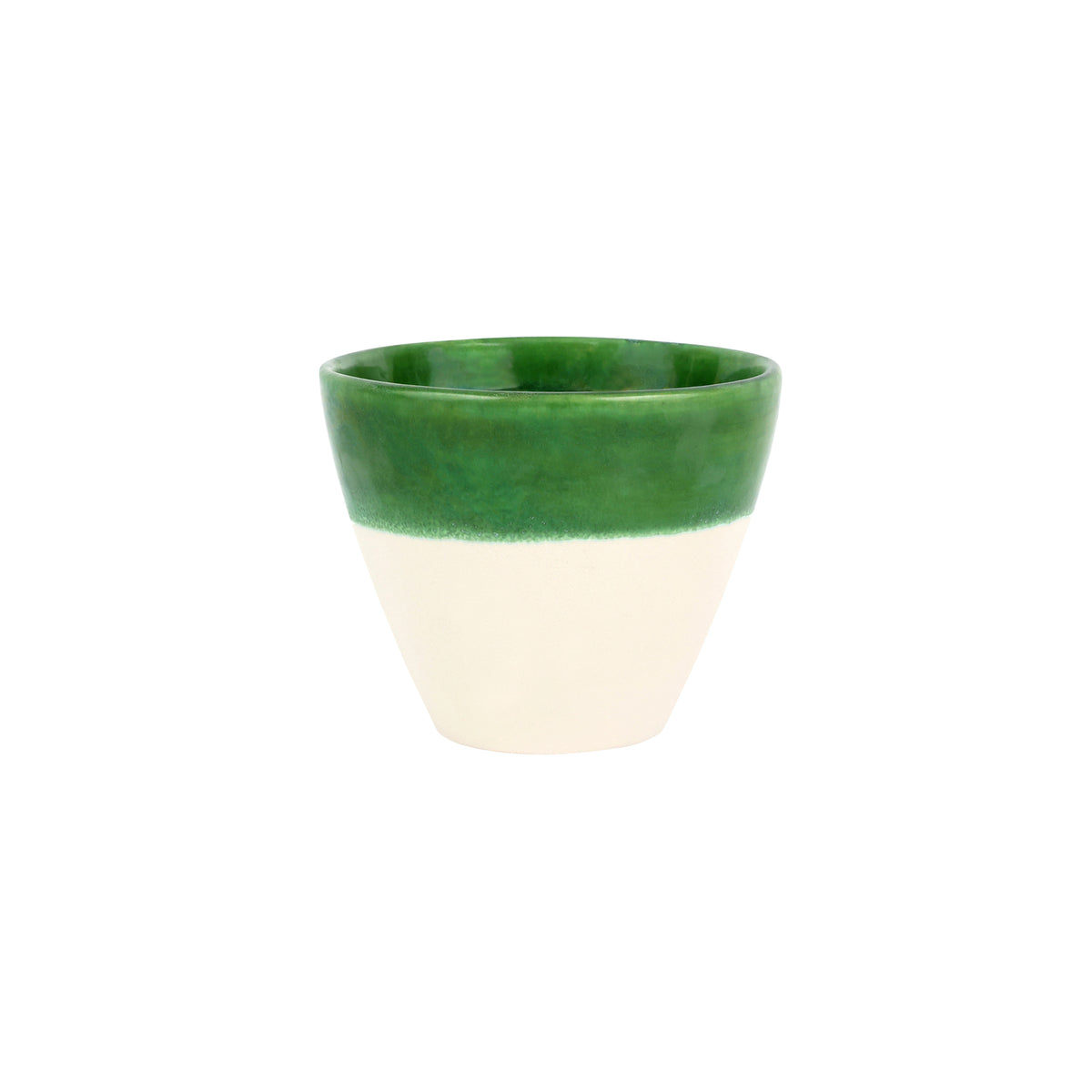 Viva Garden Reactive Small Cachepot in Green