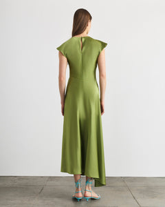 Violeta Dress in Asparagus