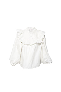 Vivienne Blouse in Ivory