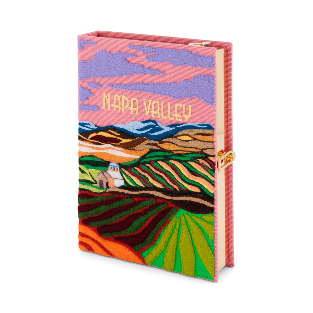 Napa Valley Strapped Book Clutch