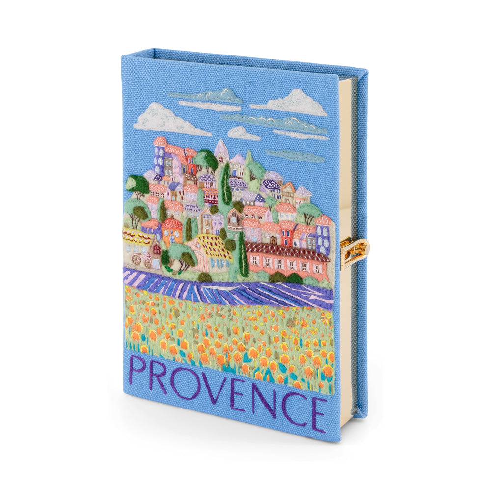 Provence in Blue Book Clutch