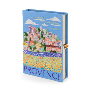 Provence in Blue Book Clutch