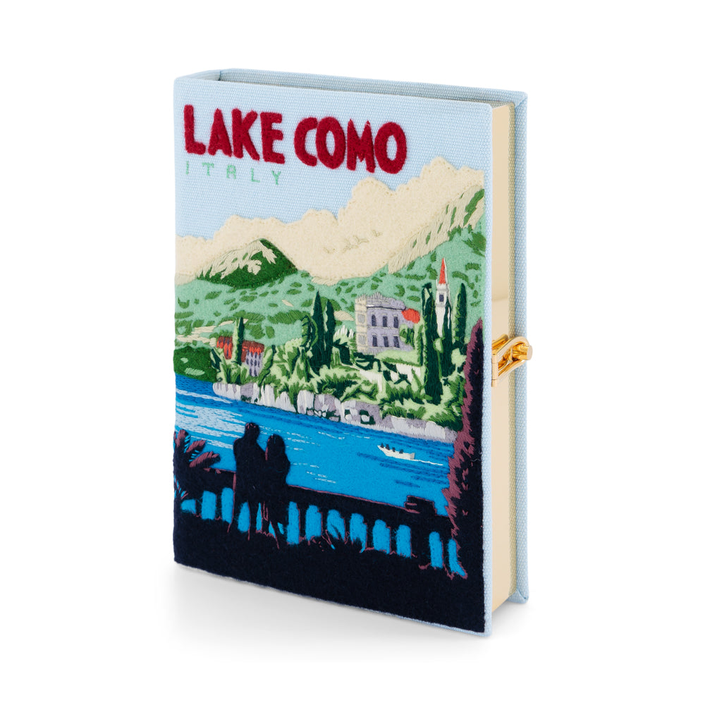Lake Como Book Clutch