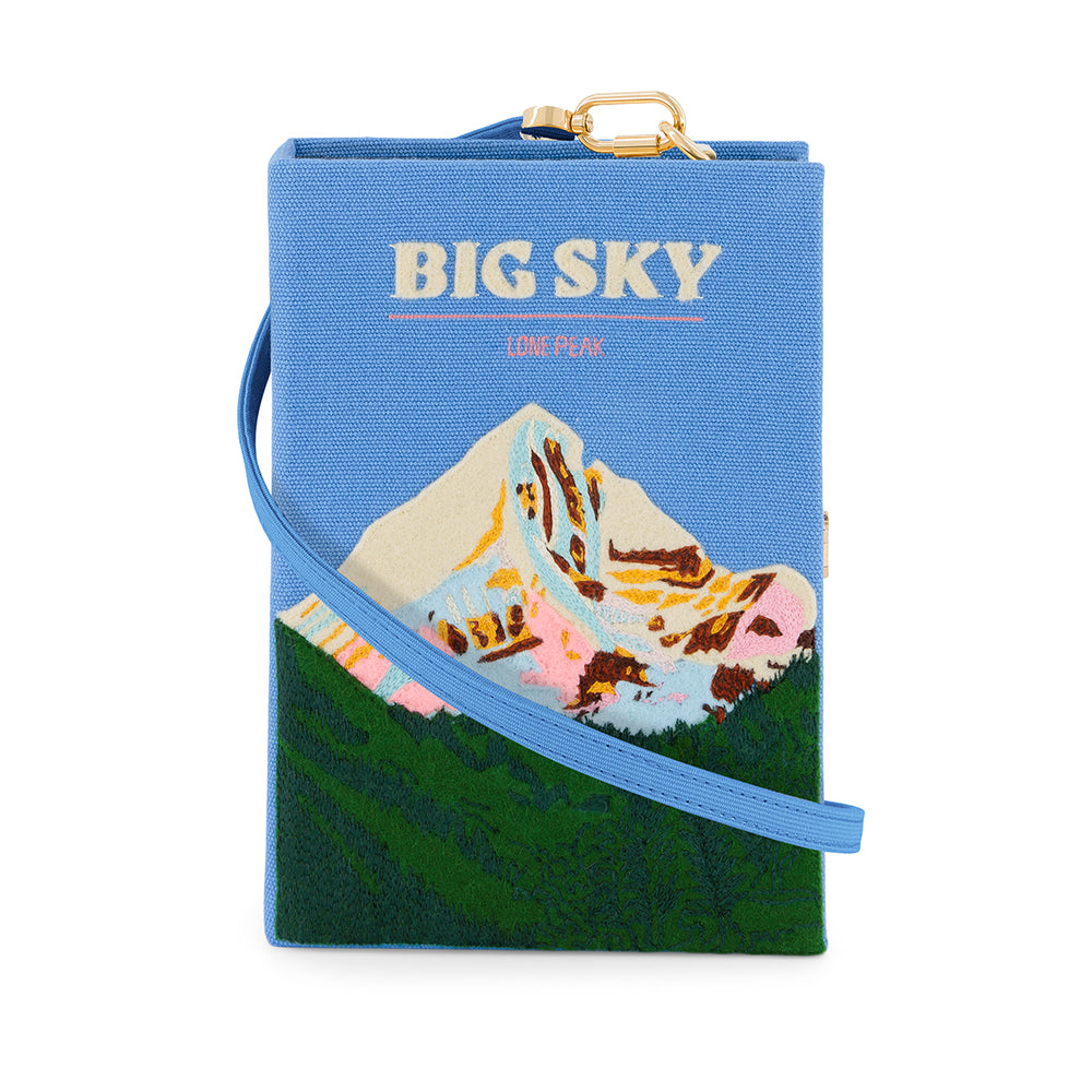 Big Sky Strapped Book Clutch