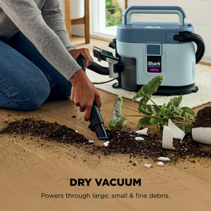 Shark EveryMess Corded Portable Vacuum and Stain Remover, Light Blue