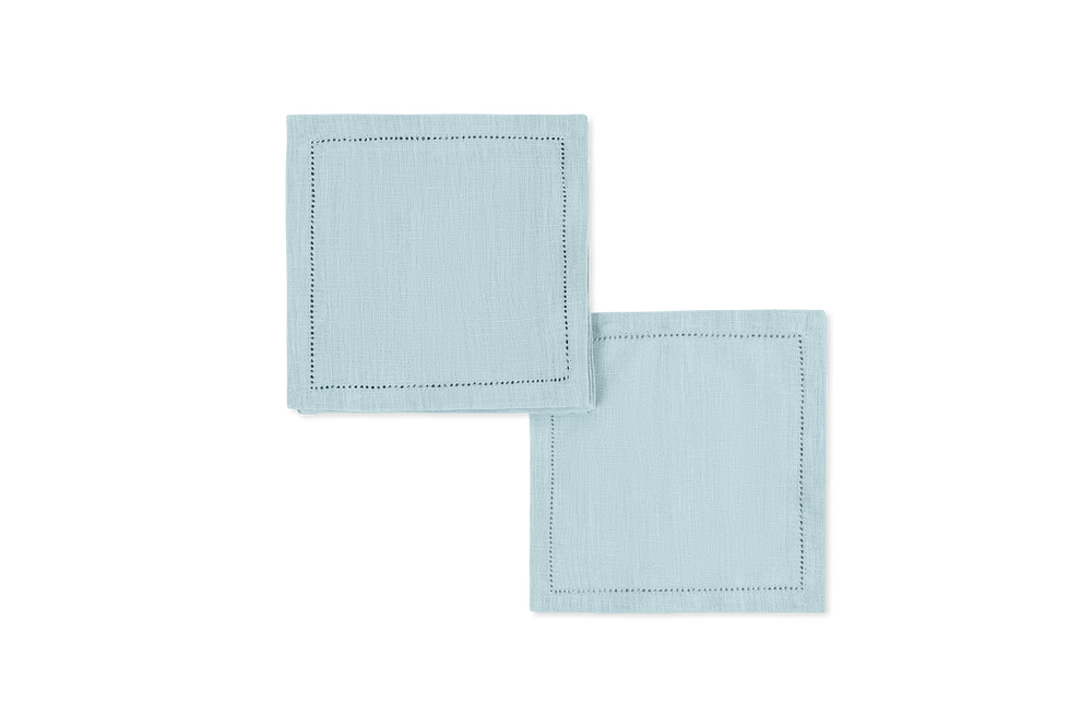 Valentina Hemstitch Cocktail Napkins, Set of 4