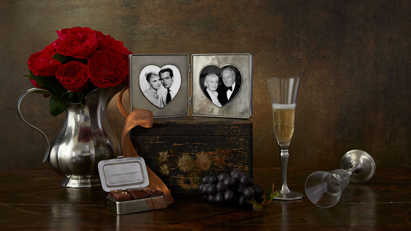 Match Double Heart Frame