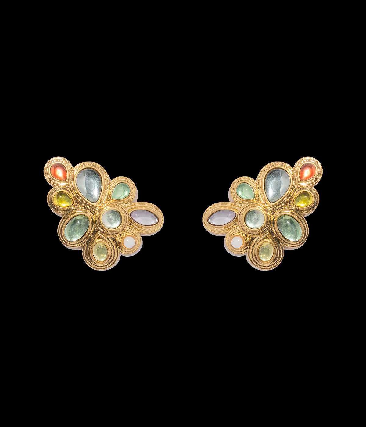 Valletta Stud Earrings in Multi