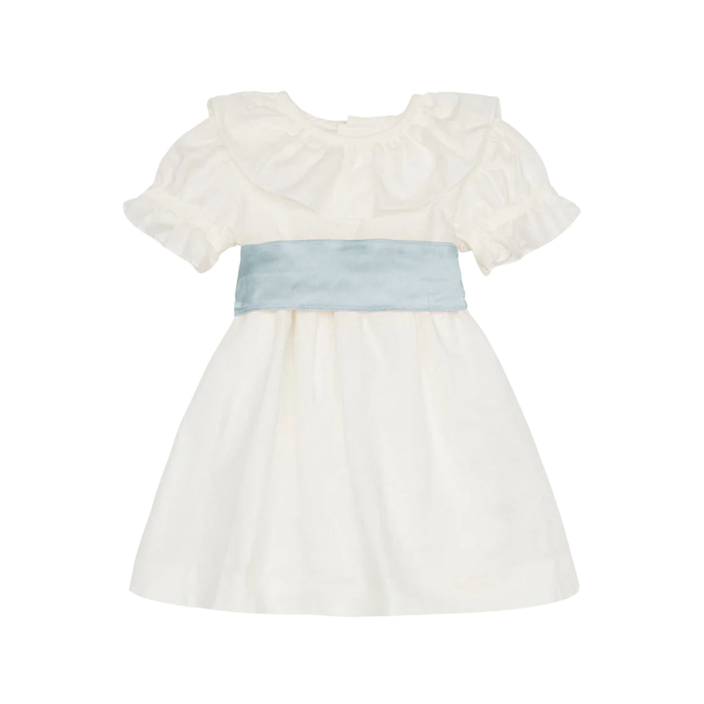 Vega Ceremony Girl Silk Sash in Light Blue