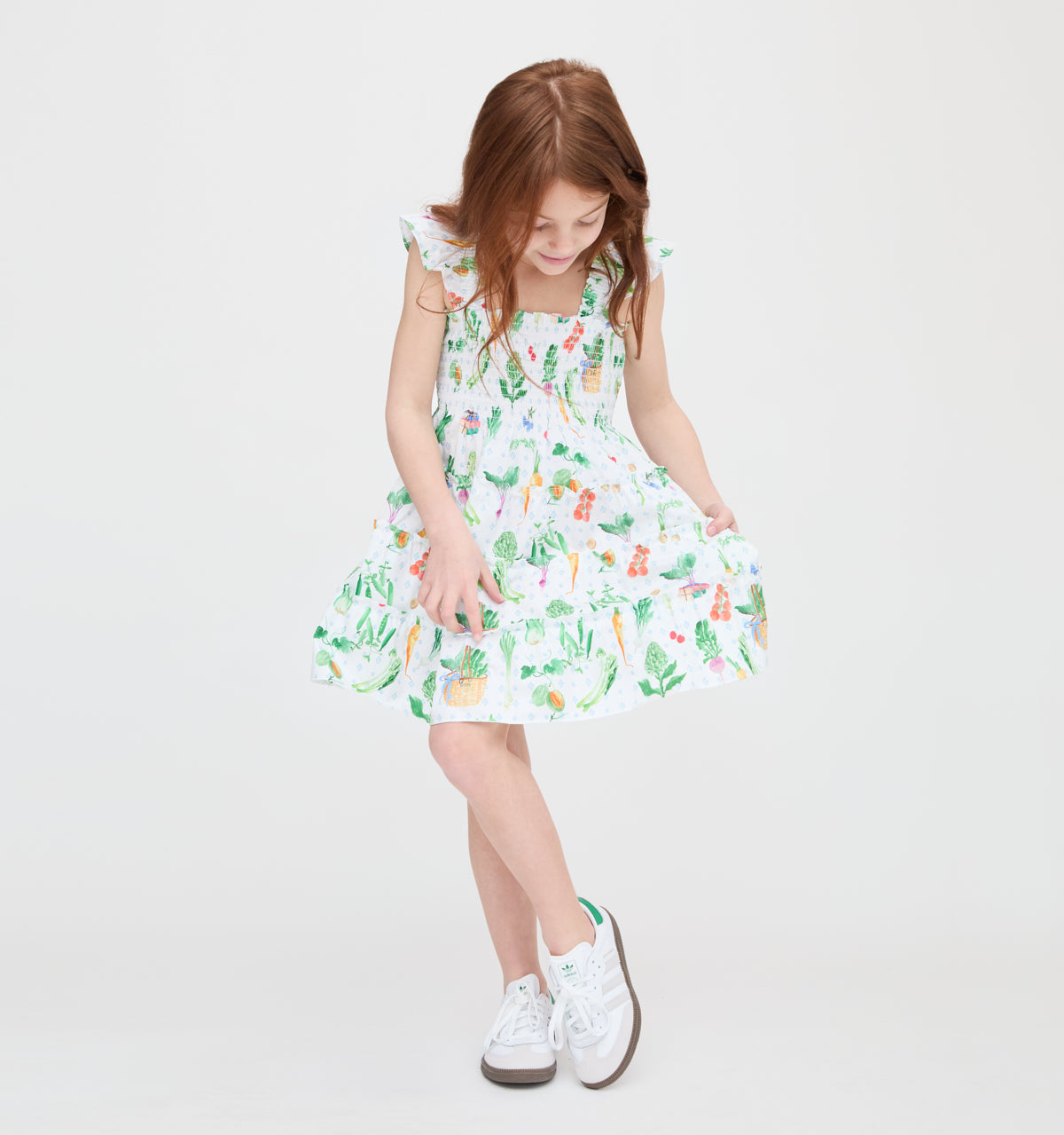 The Tiny Ellie Nap Dress in Farmer's Market