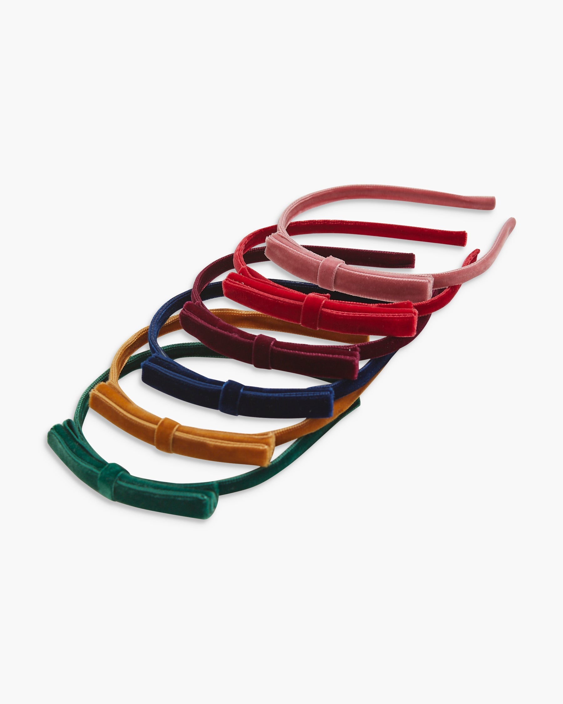 Velvet Headband in Cooper