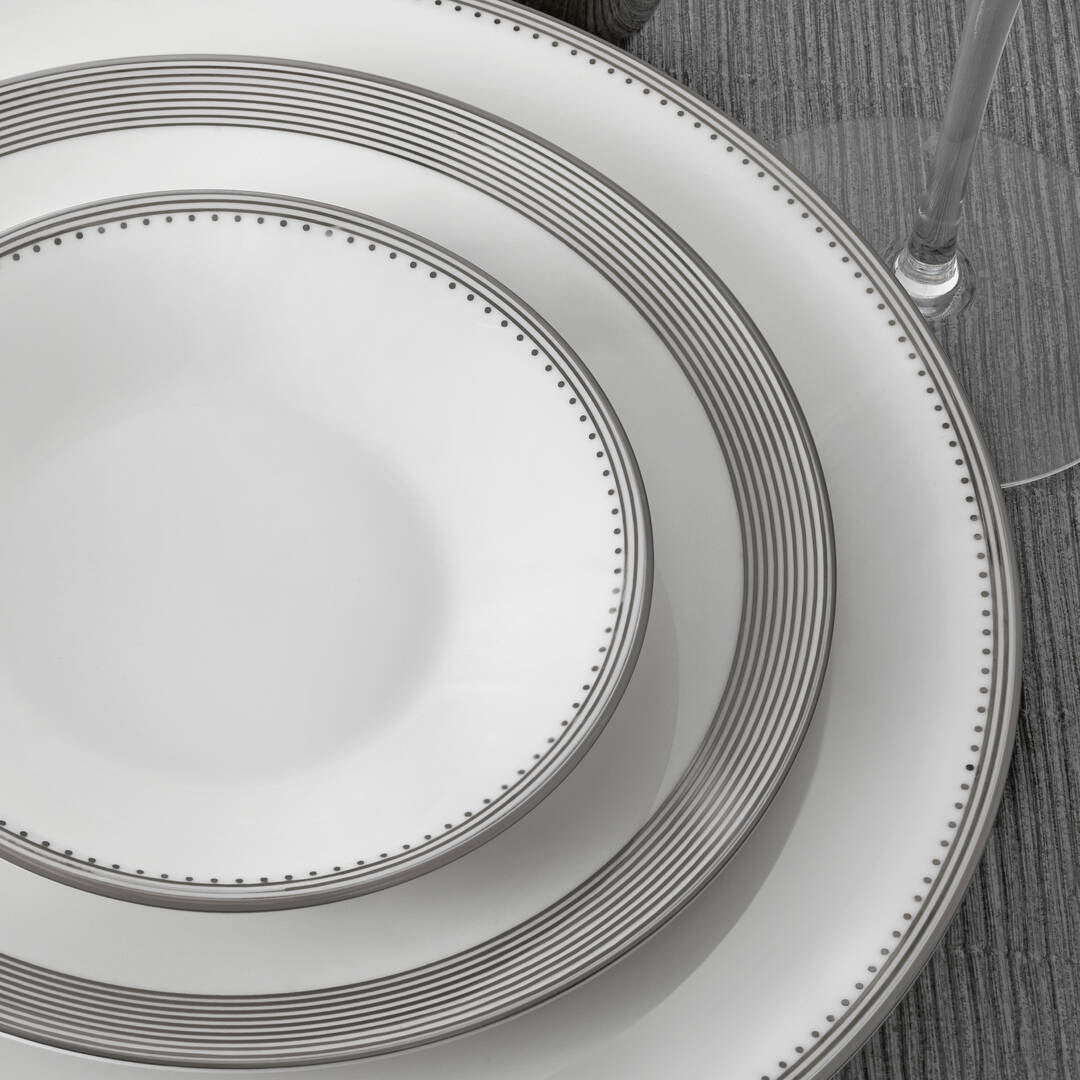 Vera Wang Grosgrain Plate 10"