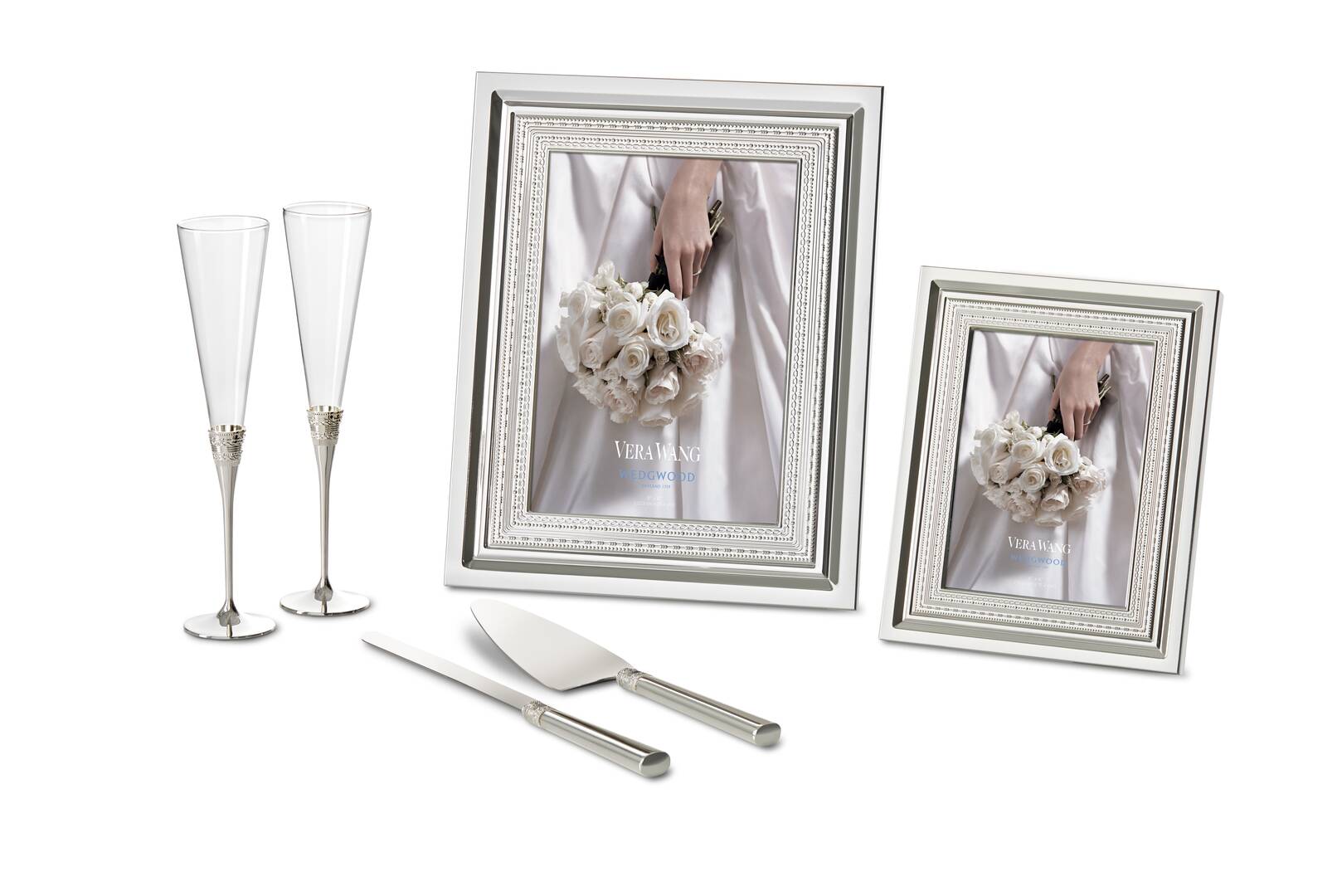 Vera Wang With Love Picture Frame 8x10 in Silver