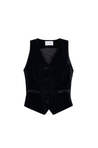 Victor Vest in Black