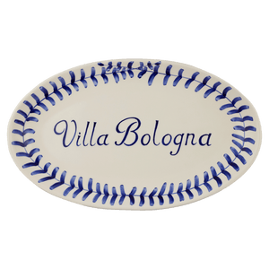 Personalized Large Oval Platter