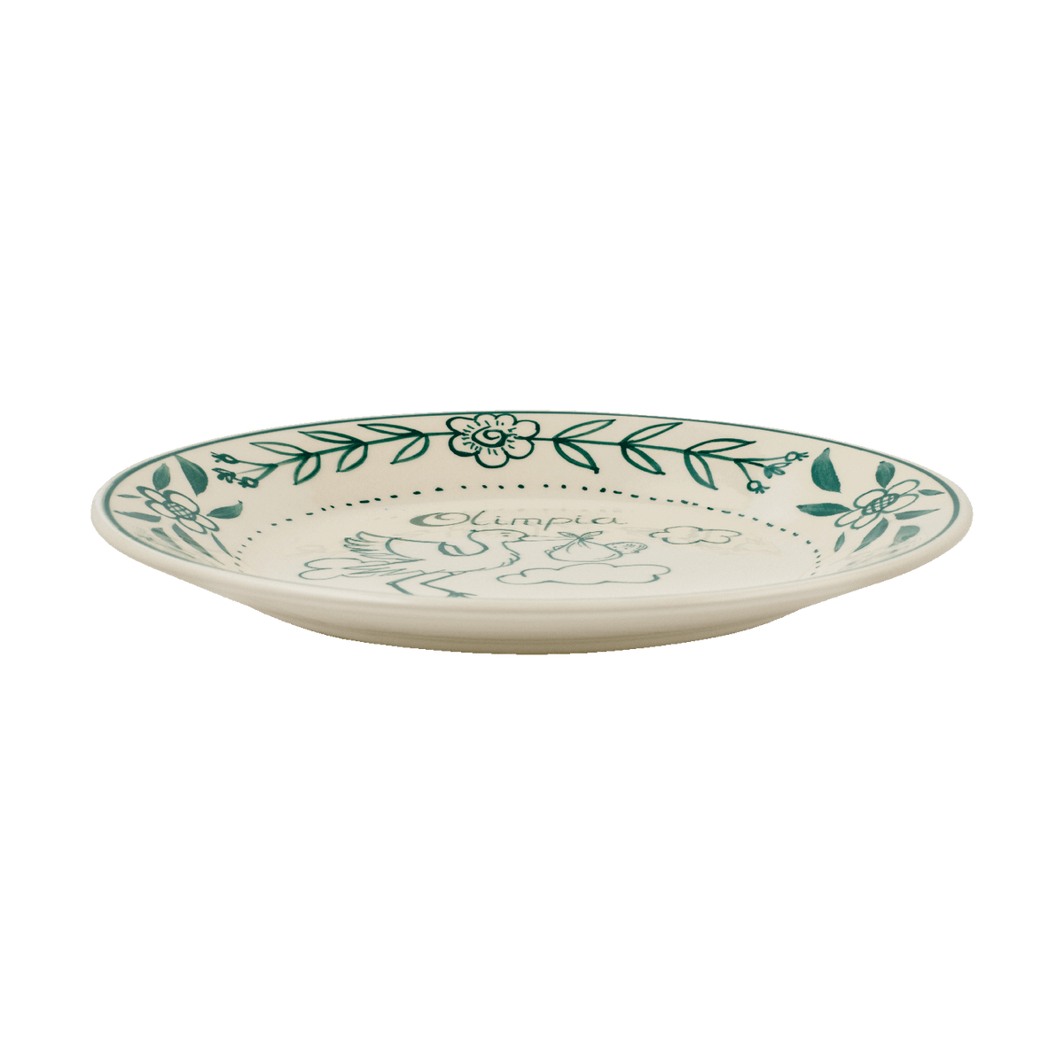 Personalized Sage Birth Plate