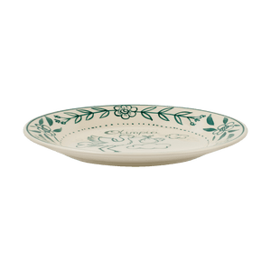 Personalized Sage Birth Plate