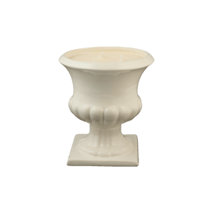 Cream Fluted Vase