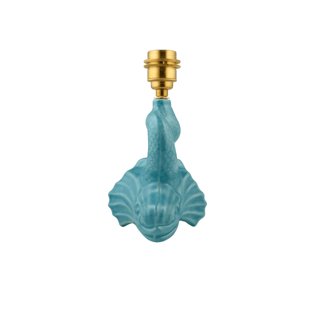 Turquoise Dolphin Wall Light