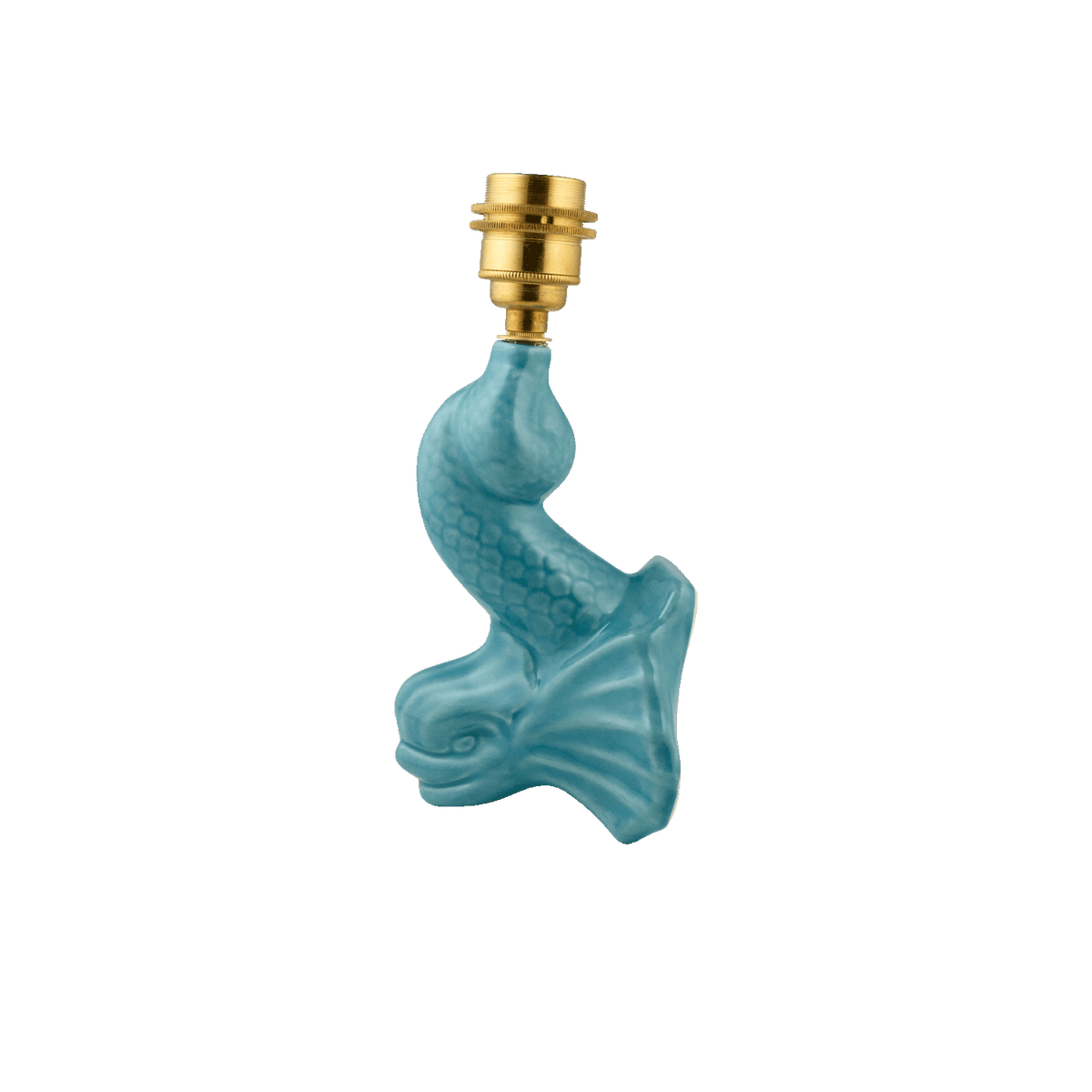 Turquoise Dolphin Wall Light