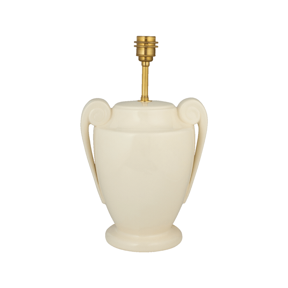 Cream Amphora Lamp
