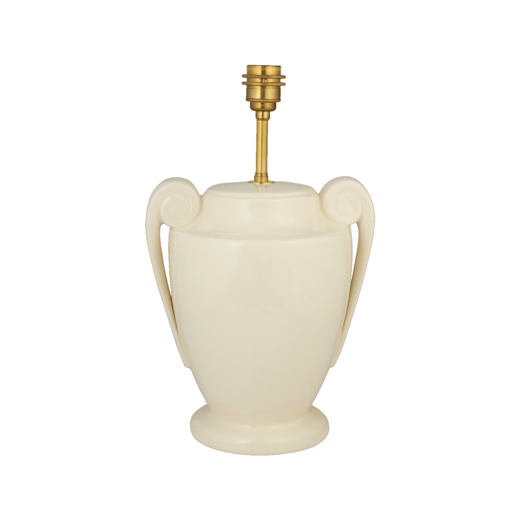 Cream Amphora Lamp