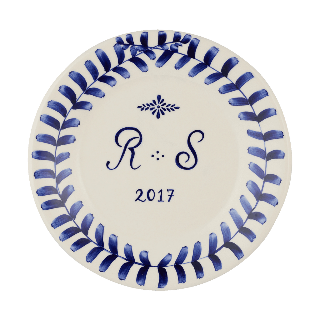 Personalized Monogram Plate