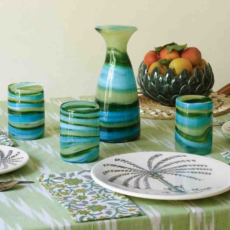 Palm Dinner Plates, Set of 4