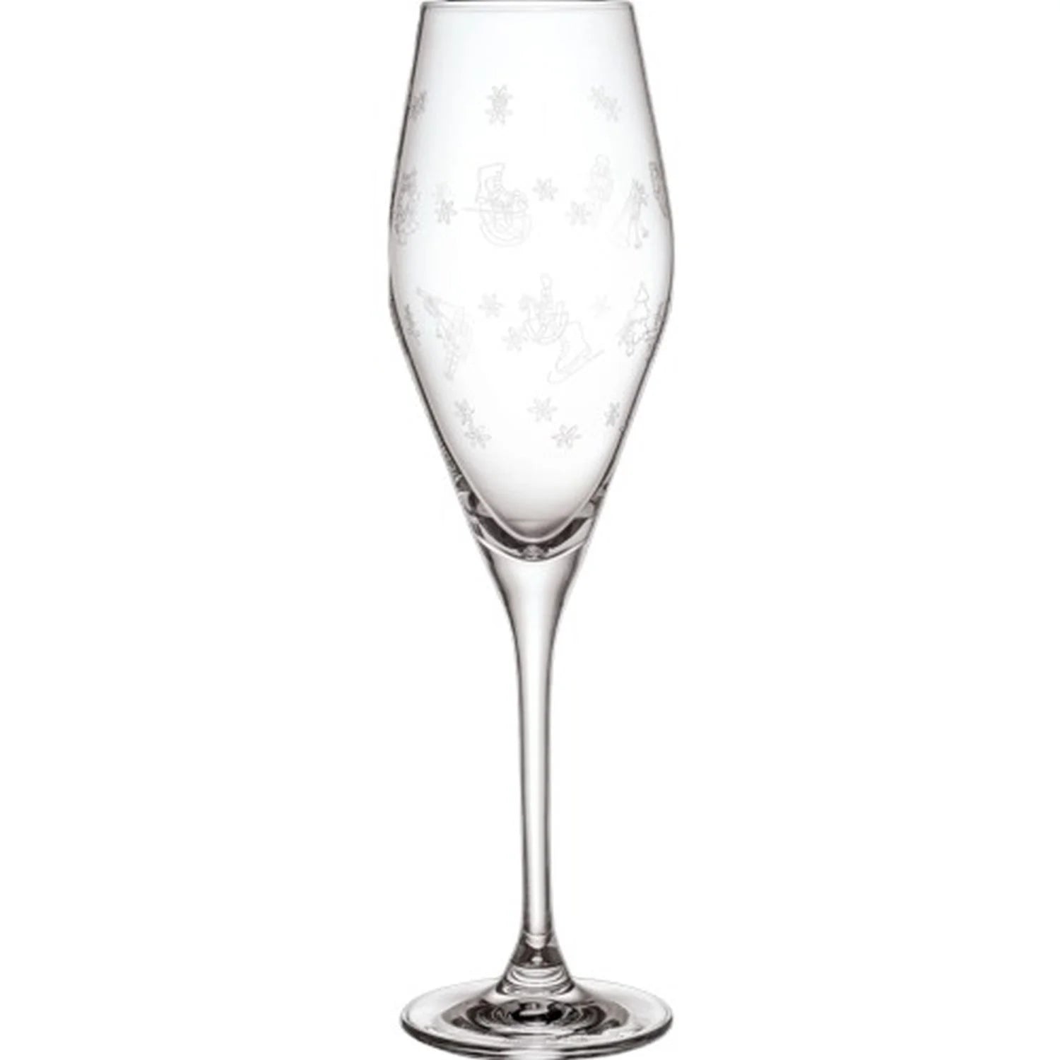 Toys Delight Stems Champagne Flute Set in Clear, Set of 2