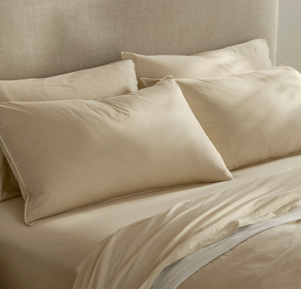 Signature Vintage Washed Duvet Set in Vintage Sand