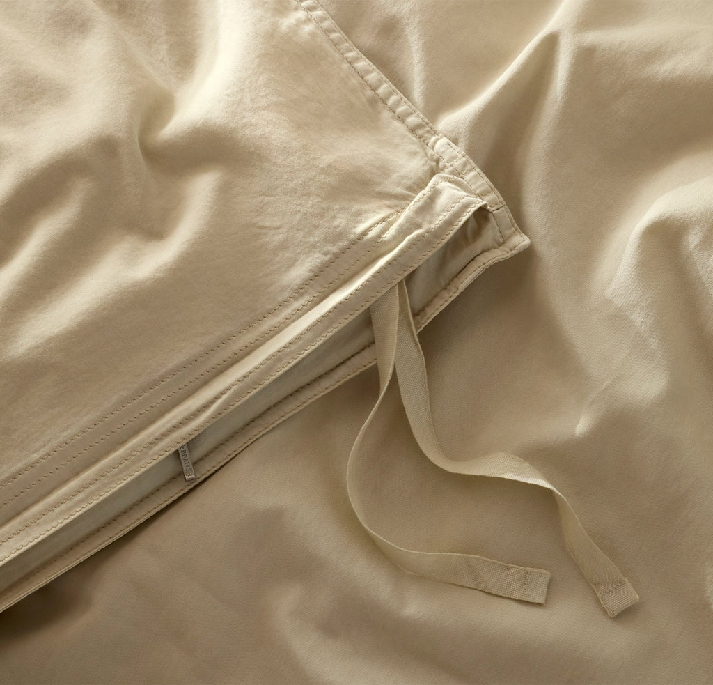 Signature Vintage Washed Duvet Set in Vintage Sand