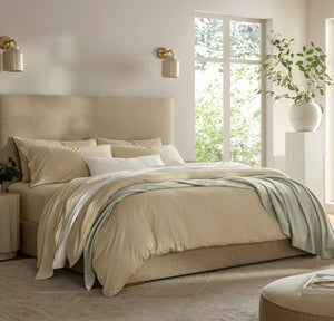 Signature Vintage Washed Sheet Set in Vintage Sand