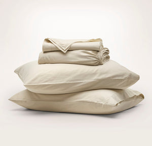 Signature Vintage Washed Sheet Set in Vintage White