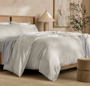 Signature Vintage Washed Duvet Set in Vintage Mist