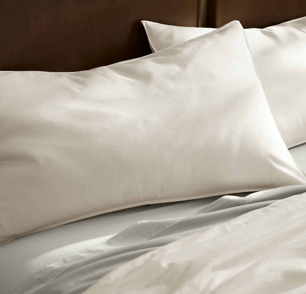 Signature Vintage Washed Duvet Set in Vintage White