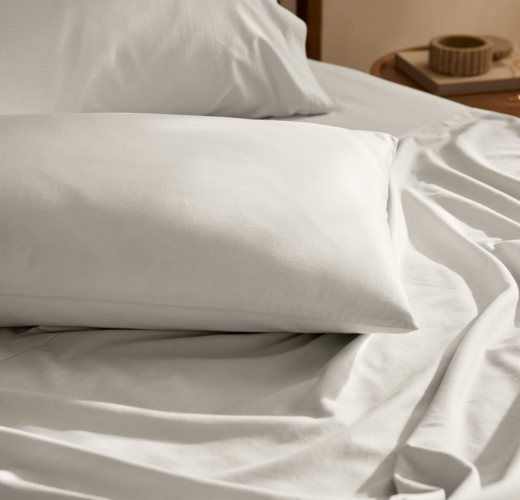 Signature Vintage Washed Pillowcase Set in Vintage Mist