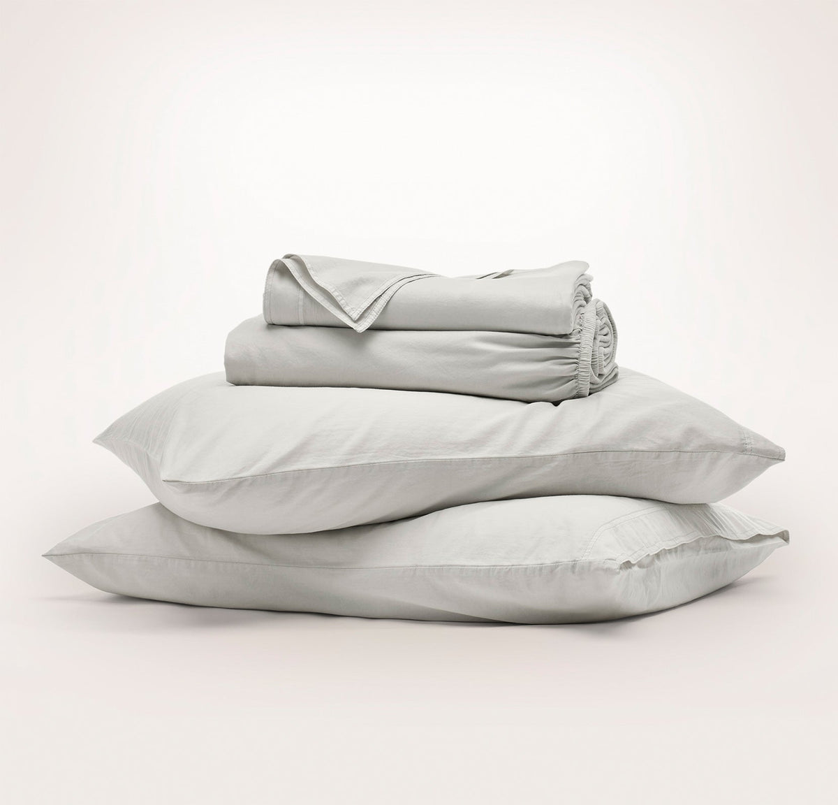 Signature Vintage Washed Sheet Set in Vintage Mist
