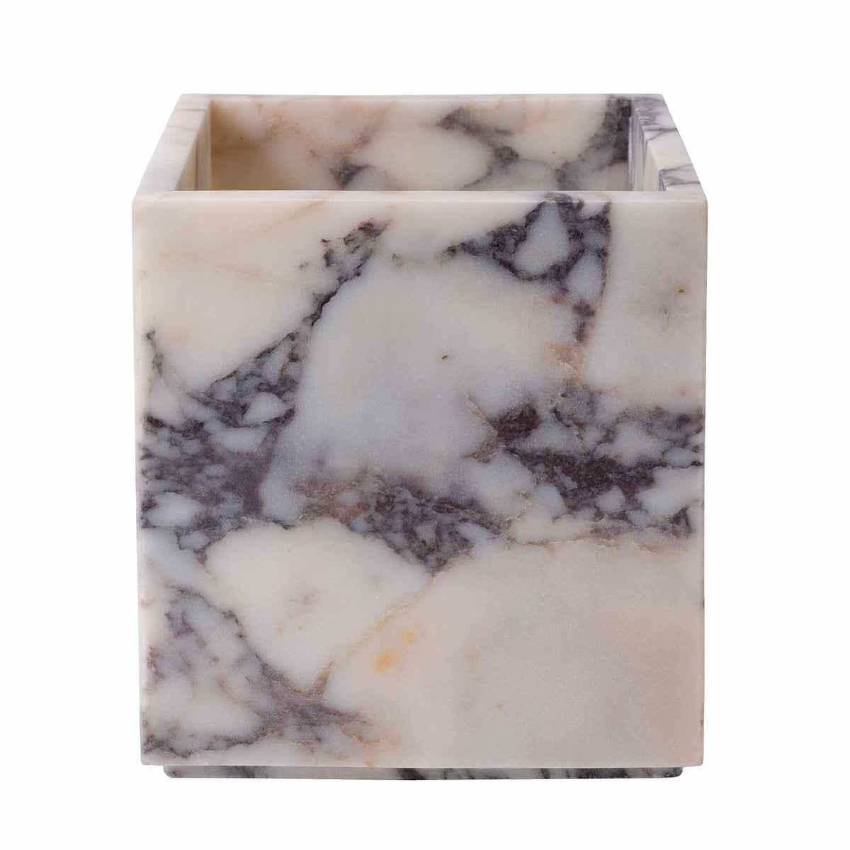 Viola Waste Basket in Marble