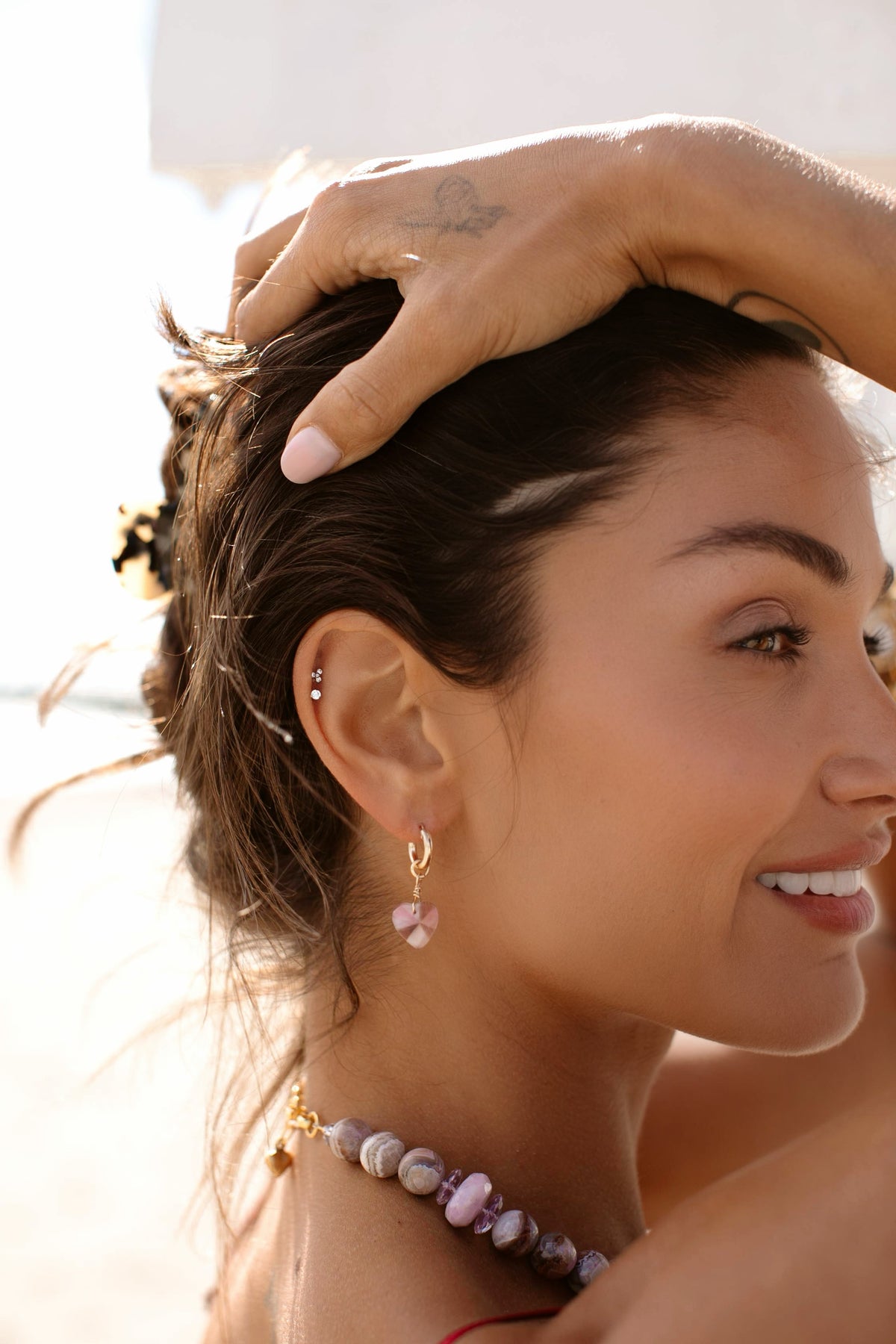 Violet Muse Earrings