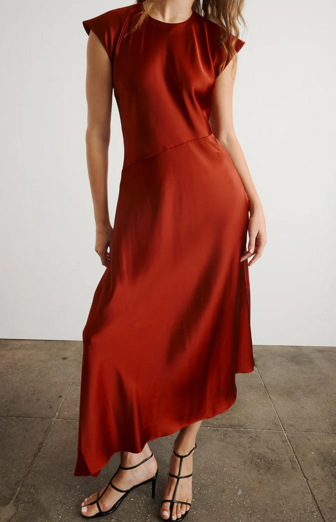 Violeta Dress in Smoked Paprika
