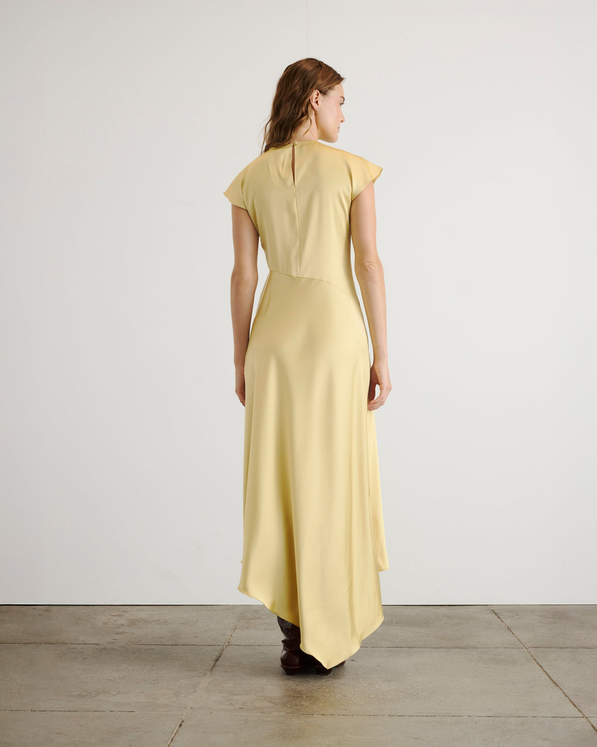 Violeta Dress in Buttermilk